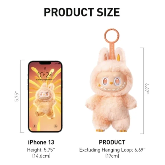 Labubu V3 Big Into Energy (Happiness) - Picture 6 of 6